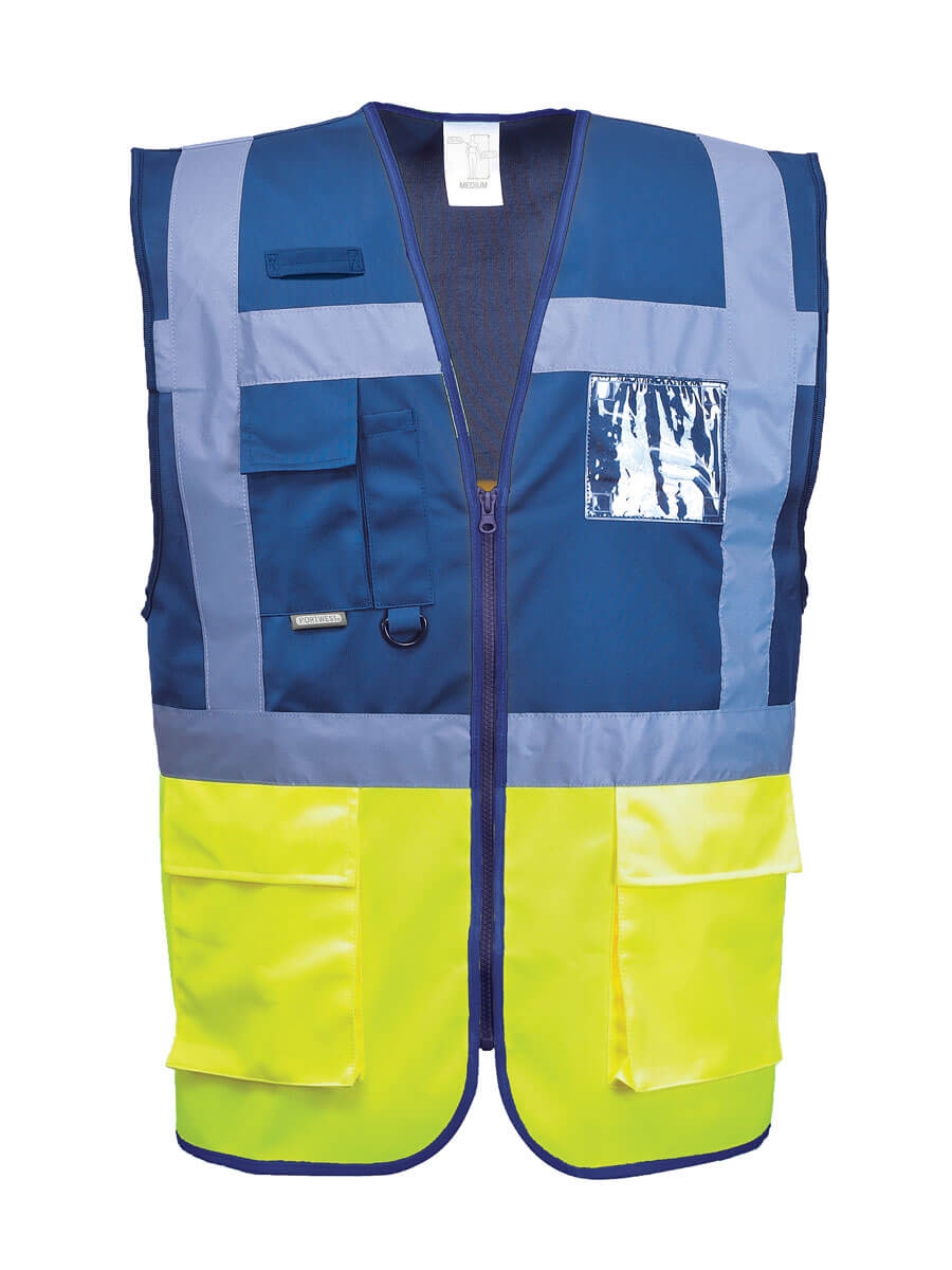 PW C276-01 İkaz Yeleği - Mühendis Yeleği