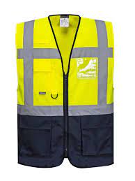 PW C476-01 Yönetici İkaz Yeleği - Mühendis Yeleği
