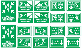 Acil Çıkış & İlk Yardım Levhaları