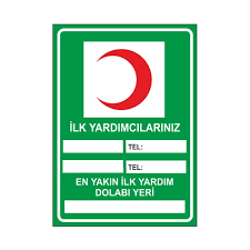 Acil Çıkış & İlk Yardım Levhaları